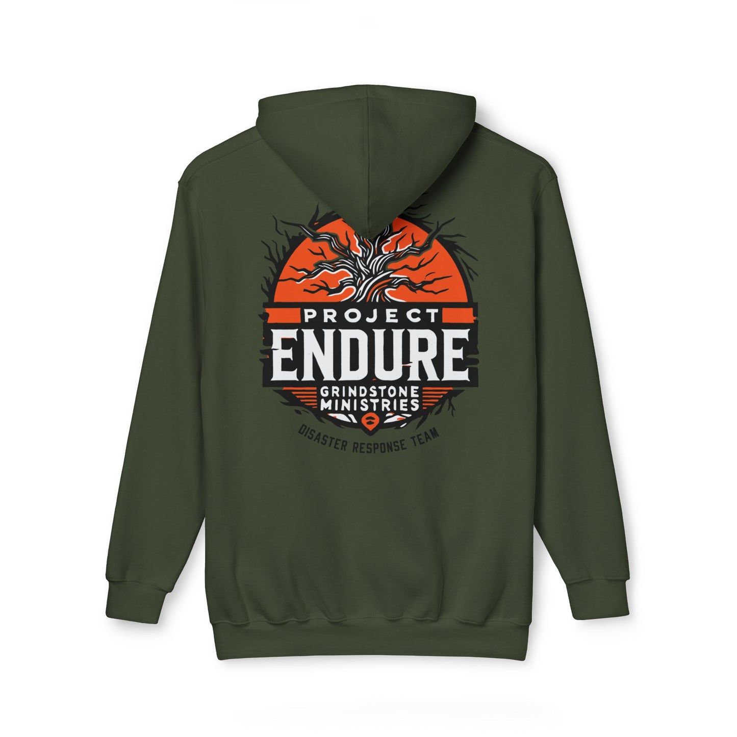 Grindstone Ministries Project Endure Hoodie, Made in US