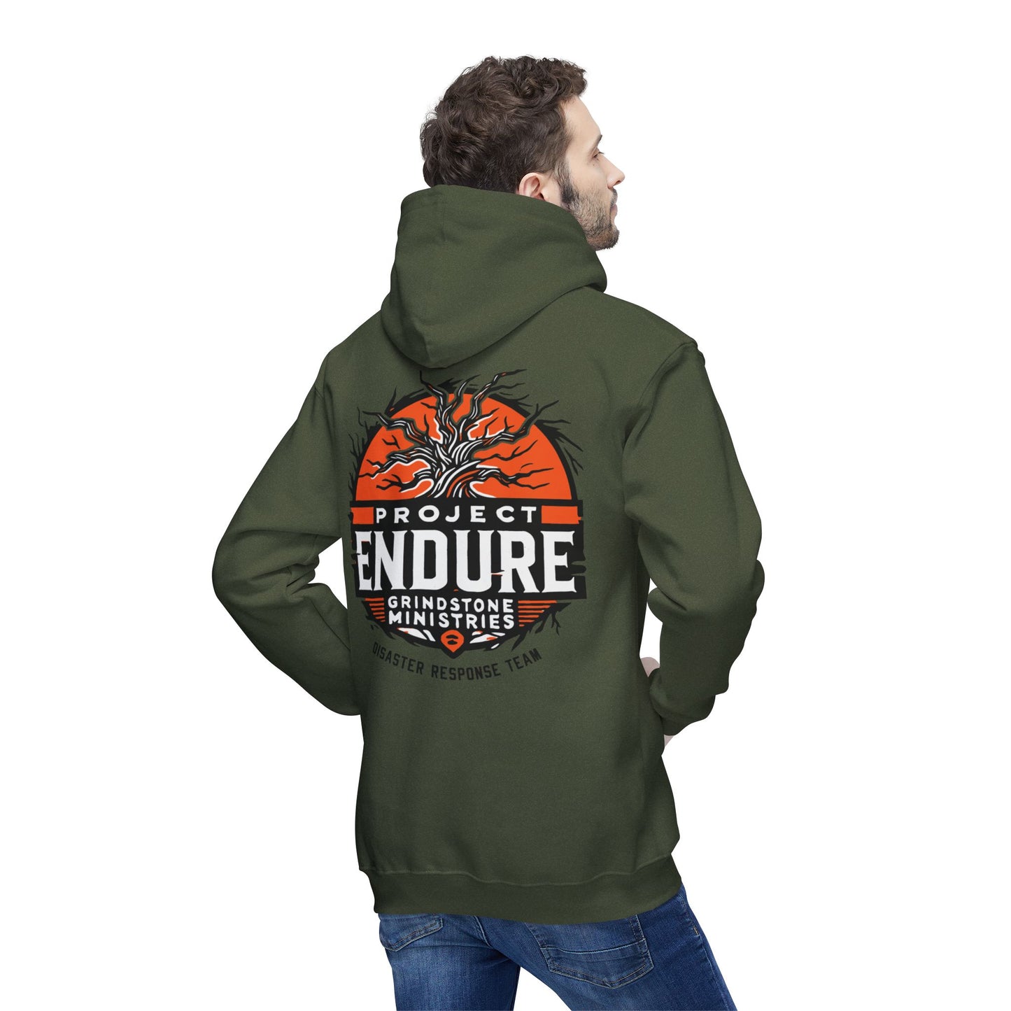 Grindstone Ministries Project Endure Hoodie, Made in US